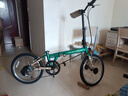 大行（DAHON）D6折疊自行車20英寸6速入門級折疊車成人學生通勤休閑單車KBC061 墨綠色 曬單實拍圖