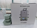 北鼎（Buydeem）電蒸鍋家用全鋼0涂層電燉鍋蒸燉煮鍋大容量多功能蒸汽鍋【臻享汽鍋】G76淺杉綠+汽鍋+蒸盤+豬豬盒 曬單實拍圖