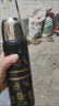 匡迪304不銹鋼保溫杯女生大容量水杯一蓋兩用茶水分離保溫杯 珍珠白-500ml【內外304不銹鋼+帶提繩】 曬單實(shí)拍圖