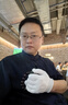 品喻（PINYU）文玩手套菠蘿紋納米S碼10雙裝加厚耐磨強(qiáng)力拋光盤手串盤核桃手套 曬單實(shí)拍圖