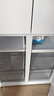 海爾（Haier）549L家用冰箱大容量十字對開(kāi)門(mén)智能雙系統一級能效雙系統雙變頻全域全凈系統自帶獨立制冰盒 智能雙系統+ALP超凈系統+黑金凈化 曬單實(shí)拍圖