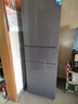 美的（Midea）新款239L三門(mén)玻璃門(mén)多溫區雙變頻恒溫養鮮大冷凍風(fēng)冷節能低噪租房小冰箱家電國家補貼BCD-239WTGPM 曬單實(shí)拍圖