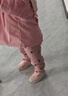 巴厘小豬寶寶褲子秋冬高腰護(hù)肚嬰幼兒保暖褲夾絲加厚男女童打 檀粉 80 cm 曬單實(shí)拍圖