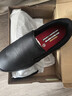斯凱奇（Skechers）男鞋休閑商務(wù)鞋秋季一腳蹬厚底板鞋軟底舒適樂(lè )福鞋豆豆鞋77157 曬單實(shí)拍圖
