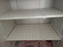 佳幫手柜子置物架衣柜收納分層隔板櫥柜鞋柜伸縮隔斷神器 42寬*56-95cm 曬單實(shí)拍圖