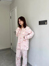 ROVO月子服純棉春秋款透氣7A抗菌可調節產(chǎn)后喂奶睡衣孕婦家居服套裝 森林馬戲園 L 曬單實(shí)拍圖