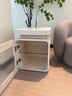 八沐兮高端床頭柜輕奢家用臥室床邊柜簡(jiǎn)約置物架柜子輕奢萬(wàn)向輪移動(dòng)邊幾 升級款感應燈+萬(wàn)向輪奶白色40*55 曬單實(shí)拍圖