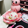 乖明星中秋節燈籠diy手工制作材料包中國風(fēng)小兔子手提小花燈兒童禮物 玉兔蓮花燈-胭脂粉 古風(fēng)創(chuàng  )意裝飾蓮花小燈籠幼兒園手工玩具 曬單實(shí)拍圖