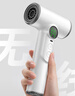 物克充電式無(wú)線吹風(fēng)機(jī)學(xué)生宿舍專(zhuān)用電吹風(fēng)不插電美術(shù)聯(lián)考usb鋰電池吹熱風(fēng)大功率 珍珠白/15600毫安續(xù)航+100檔暴風(fēng)+3萬(wàn)轉(zhuǎn) 曬單實(shí)拍圖