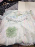 蕓蕁裙子女夏季2025新款法式甜美綠色無(wú)袖不規則蕾絲掛脖式花朵連衣裙 長(cháng)款連衣裙[高品質(zhì)有花朵] M 100-110斤 曬單實(shí)拍圖