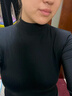 貓人小立領(lǐng)打底衫女內搭可外穿秋冬基礎款簡(jiǎn)約百搭修身長(cháng)袖上衣女 漫暮黑 【零碳暖膚 羊毛發(fā)熱 打底衫長(cháng)袖款】 2XL 【推薦140-160斤】 曬單實(shí)拍圖