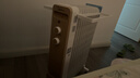美的（Midea）【金縷衣】取暖器家用/電暖器/電暖氣/加濕烘衣/13片全屋大面積取暖器/電熱油汀取暖器NY2213-18GW 曬單實(shí)拍圖