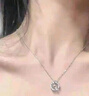 鉑吶苓手鏈項鏈套裝藍桉樹與鳥手鏈女生輕奢精致女士手鐲七夕禮物送女友 藍桉與鳥【項鏈+手鏈】禮盒裝 曬單實拍圖