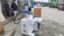 sundor工業(yè)光纖激光雕刻機(jī)打標(biāo)機(jī)金屬刻字機(jī)鐳射銘牌打碼機(jī)多功能可定制 30W 曬單實(shí)拍圖