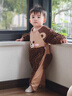 G.DUCKKIDS寶寶超萌爬爬服防涼護(hù)膝拖把服嬰幼兒拖地服防臟連體罩衣爬行服夏 拖把熊  長(zhǎng)袖 73cm 80cm 適合身高68- 曬單實(shí)拍圖