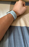 Apple/蘋果 Watch SE 智能手表GPS款40毫米銀色鋁金屬表殼青云色回環(huán)式運(yùn)動表帶MXF33CH/B 曬單實(shí)拍圖