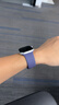 Apple/蘋果 Watch S11 智能手表GPS款46毫米銀色鋁金屬表殼霧紫色運動型表帶M/L MEVX4CH/B 曬單實拍圖