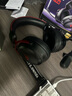 iKF V11 Pro7.1四模無線游戲耳機(jī)頭戴式7.1環(huán)繞音效藍(lán)牙有線電競專用三角洲FPS無畏契約辨位 黑紅色 曬單實拍圖
