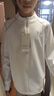 安德瑪（Under Armour）兒童長(cháng)袖T恤春秋中性跑步訓練休閑運動(dòng)立領(lǐng)長(cháng)袖T恤上衣253303206 曬單實(shí)拍圖