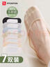 FitonTon7雙裝襪子女夏季船襪短襪硅膠防滑7A抑菌純棉襪子冰絲網(wǎng)眼隱形襪 曬單實拍圖