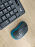 羅技（Logitech）MK275 鍵鼠套裝 無(wú)線(xiàn)鍵鼠套裝 辦公鍵鼠套裝 全尺寸 商務(wù)鍵鼠套裝 帶無(wú)線(xiàn)2.4G接收器 黑藍色 曬單實(shí)拍圖