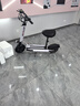 希洛普（SEALUP） 鋰電池電動(dòng)滑板車 便攜可折疊電動(dòng)車 代駕兩輪代步車迷你電動(dòng)車 36V白/朝陽真空胎/3C金宇星/30-40km 曬單實(shí)拍圖