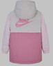 NIKE耐克童裝女童中長款保暖棉服冬季新款大口袋兒童連帽外套 曬單實(shí)拍圖