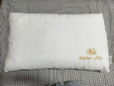 博洋家紡枕頭芯可水洗全棉刺繡單人軟枕芯中枕對裝 蓮儀48*74cm 曬單實拍圖