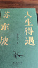 【贈東坡戴笠飛機盒+意公子鮮章】人生得遇蘇東坡 意公子的書 另著大話中國藝術(shù)史、大話西方藝術(shù)史等作品 圖書 曬單實拍圖