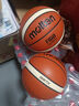 摩騰（molten）籃球成人GG7X FIBA國際籃聯(lián)公認BGG7X室內高級PU發(fā)泡層賽事籃球 曬單實(shí)拍圖