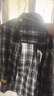 Foss Phil格子長(cháng)袖襯衫男秋冬季港風(fēng)潮牌青少年襯衣外套C2158藏青格2XL 曬單實(shí)拍圖
