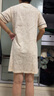 貓人（MiiOW）防螨抗菌純棉女士睡裙睡衣女可愛(ài)小熊套頭家居服七夕禮物送女友 曬單實(shí)拍圖