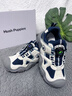 暇步士（Hush Puppies）童鞋春秋新款男女童運動(dòng)休閑軟底戶(hù)外登山暴走跑步防滑男孩老爹鞋 HP4341藍色 37 曬單實(shí)拍圖