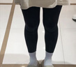 NEIWAI內外零憂(yōu)系列孕期高腰云朵打底九分褲不緊繃高彈力防掉襠穩包覆 黑色 L 曬單實(shí)拍圖