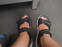 斯凱奇（Skechers）七夕禮物涼鞋男士夏季休閑鞋軟底外穿透氣運動涼拖鞋237286 曬單實拍圖