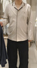 全棉時代25秋新品【輕奢柔潤無痕】水光棉磨毛家居服男女士睡衣 曬單實拍圖