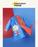 幸?，旣悾–heerful Mario）奧特曼兒童雨衣男童2024防水全身帶書包位寶寶小孩幼兒園上學雨披 曬單實拍圖