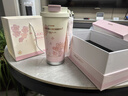 Vanow保溫杯女士學(xué)生生日禮物咖啡杯子水杯高顏值2025新款女款吸管杯 曬單實(shí)拍圖