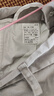 KILO METERS休閑褲男2025夏季薄款潮牌純棉百搭直筒商務(wù)長褲淺灰薄款32 曬單實(shí)拍圖