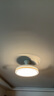 惠普普瑞護(hù)眼LED隱形扇葉餐廳遙控調(diào)光一體吊扇風(fēng)扇燈中山燈具包安裝 曬單實(shí)拍圖