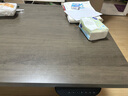 樂(lè )歌【政府補貼】升降桌電腦桌電競站立辦公學(xué)習書(shū)桌E5-N灰木紋色1.4M 曬單實(shí)拍圖