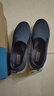 斯凱奇（Skechers）夏季男鞋一腳蹬健步鞋休閑運動(dòng)鞋舒適緩震懶人鞋軟底耐磨爸爸鞋 海軍藍色/NVY 39.5 曬單實(shí)拍圖