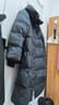 森馬（Semir）陳都靈同款羽絨服女90絨長(cháng)款三防冬寬松連帽外套簡(jiǎn)約109724113001 曬單實(shí)拍圖