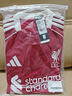 阿迪達斯 （adidas）男 足球系列 LFC H JSY 利物浦球迷版主場(chǎng)球衣 JV6423 草莓紅 L 曬單實(shí)拍圖