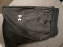 安德瑪（Under Armour）運動(dòng)褲男子秋季新款針織長(cháng)褲直筒休閑褲跑步綜訓褲子透氣寬松男褲 黑色 垂感針織直筒 XL 曬單實(shí)拍圖