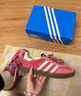 阿迪達斯（adidas）三葉草GAZELLE INDOOR男女休閑鞋IF1809粉37 曬單實(shí)拍圖