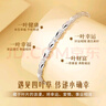 ALLOVE純銀四葉草手鏈女愛心手環(huán)浪漫首飾七夕情人節(jié)禮物送女友老婆生日 曬單實拍圖