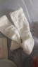 全棉時代嬰兒襪子新生寶寶嬰幼兒襪子純棉長筒襪過膝襪12cm-14cm 曬單實拍圖