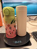 膳魔師BrutCake微笑森林系列保溫杯吸管杯咖啡杯大容量水杯 彈蓋保溫杯-魔法森林綠色 350ml 曬單實拍圖