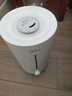 美的（Midea）【輕音除菌】大霧量加濕器 家用臥室母嬰舒潤保濕霧化噴霧器 辦公室大面積桌面空氣凈化低噪加濕器 【霧量升級】白色 4.5L水箱 曬單實(shí)拍圖